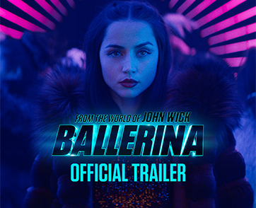 เริ่มต้นขึ้นแล้ว “จักรวาลใหม่ของจอห์น วิค” ตัวอย่างแรก “From the World of John Wick: Ballerina” เดือดกระหึ่ม “อนา เดอ อาร์มาส” เร็วๆ นี้ ในโรงภาพยนตร์